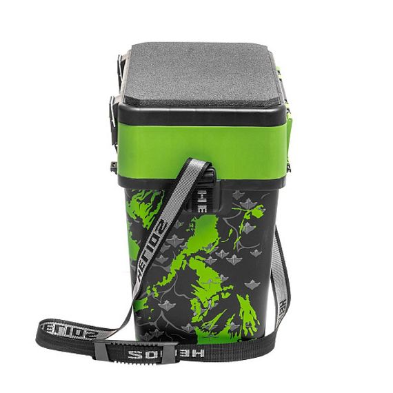 Ящик рыболовный зимний SHARK салатовый (HS-IB-19-SHG) Helios