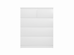 Комод МАЛЬТА 3+2 ящика 80х99 (белый)