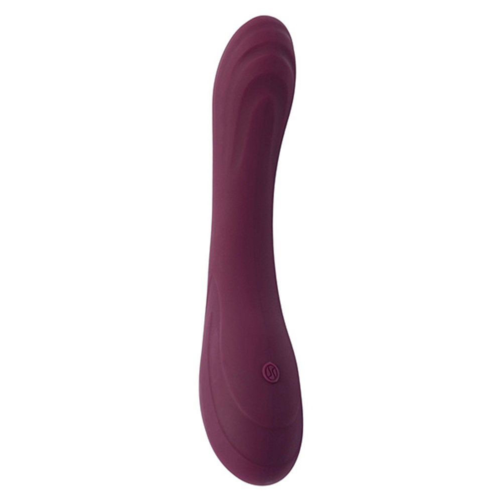 Фиолетовый изогнутый вибратор 20,3см для стимуляции зоны G Selove CurveRush Precision Power for Your Sweetest G-Spot Purple