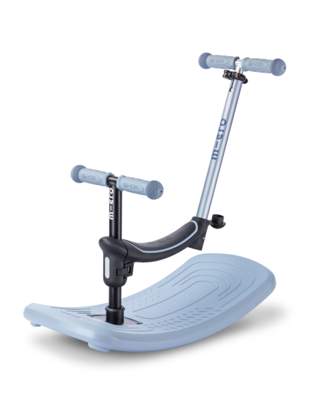 Самокат-качалка Mini Micro Deluxe Rock & Go LED, голубой