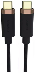 Кабель Duracell USB TypeC (M) черный