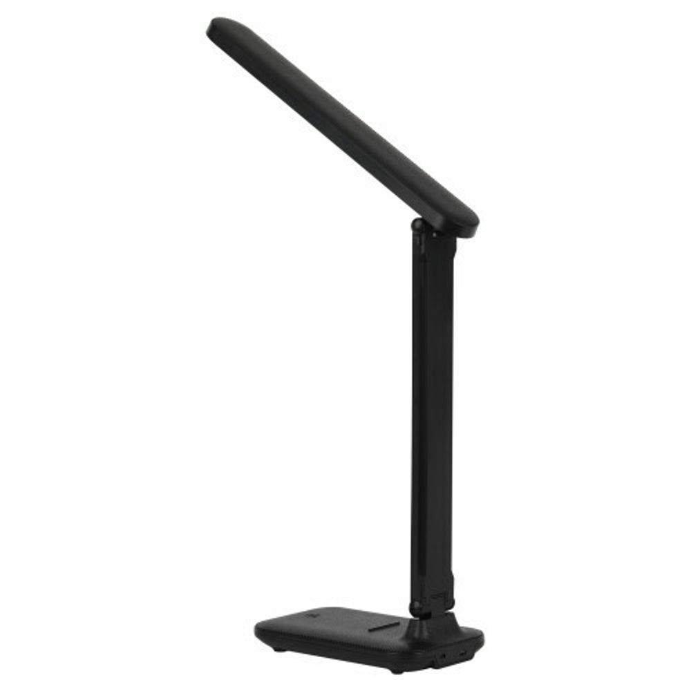 Настольный светильник ЭРА NLED-495-5W-BK светодиодный аккумуляторный черный