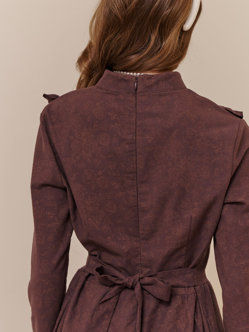 Платье с вшитой манишкой