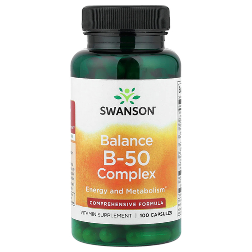 Swanson, Balance B-50 Complex, 100 капсул