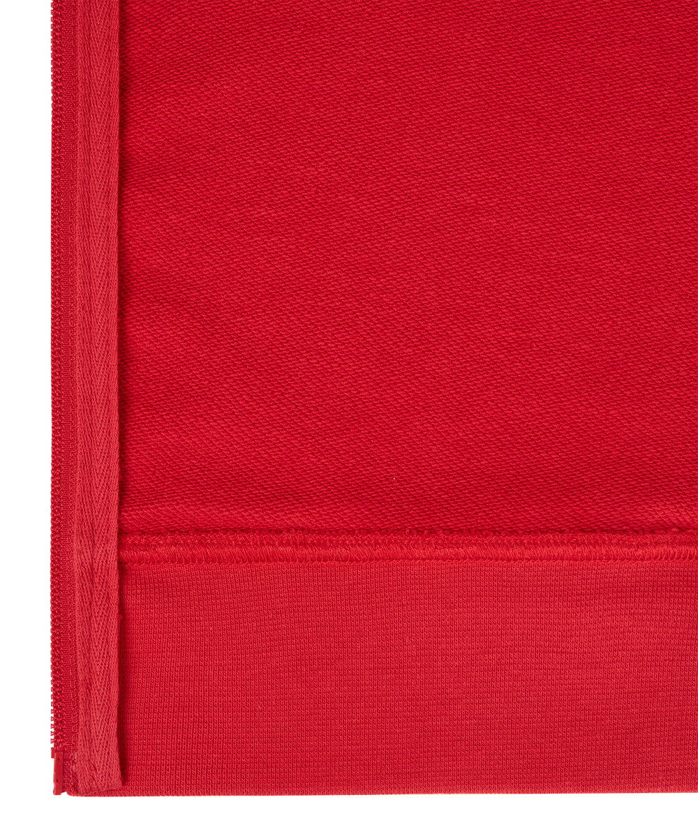 Худи на молнии ESSENTIAL Cotton FZ Hoodie, красный