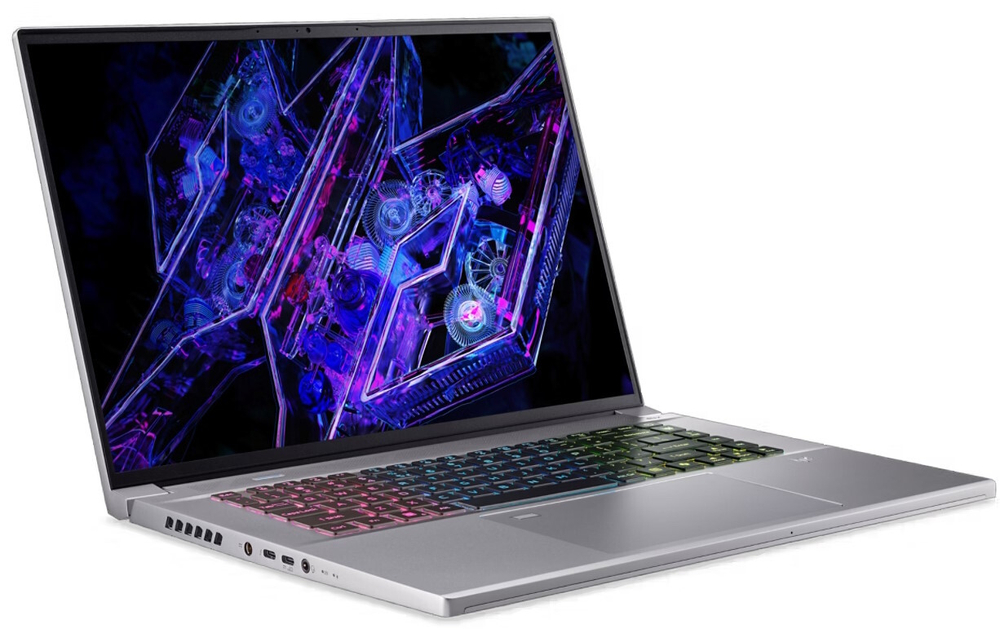 Ноутбук  Acer Predator Helios PTN16-51-72K6 16 ", Core Ultra 7, 16 Гб RAM, 1 Тб SSD, GeForce RTX 4060, Серебристый