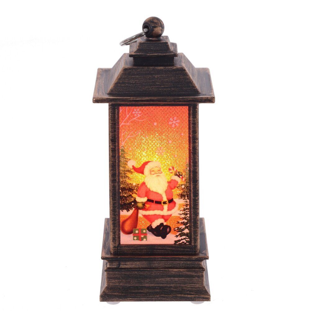 GAEM Изделие декоративное "Фонарь" (подсвет, LR44 х3шт) L5 W5 H12,5 см (блок 12), 3в.