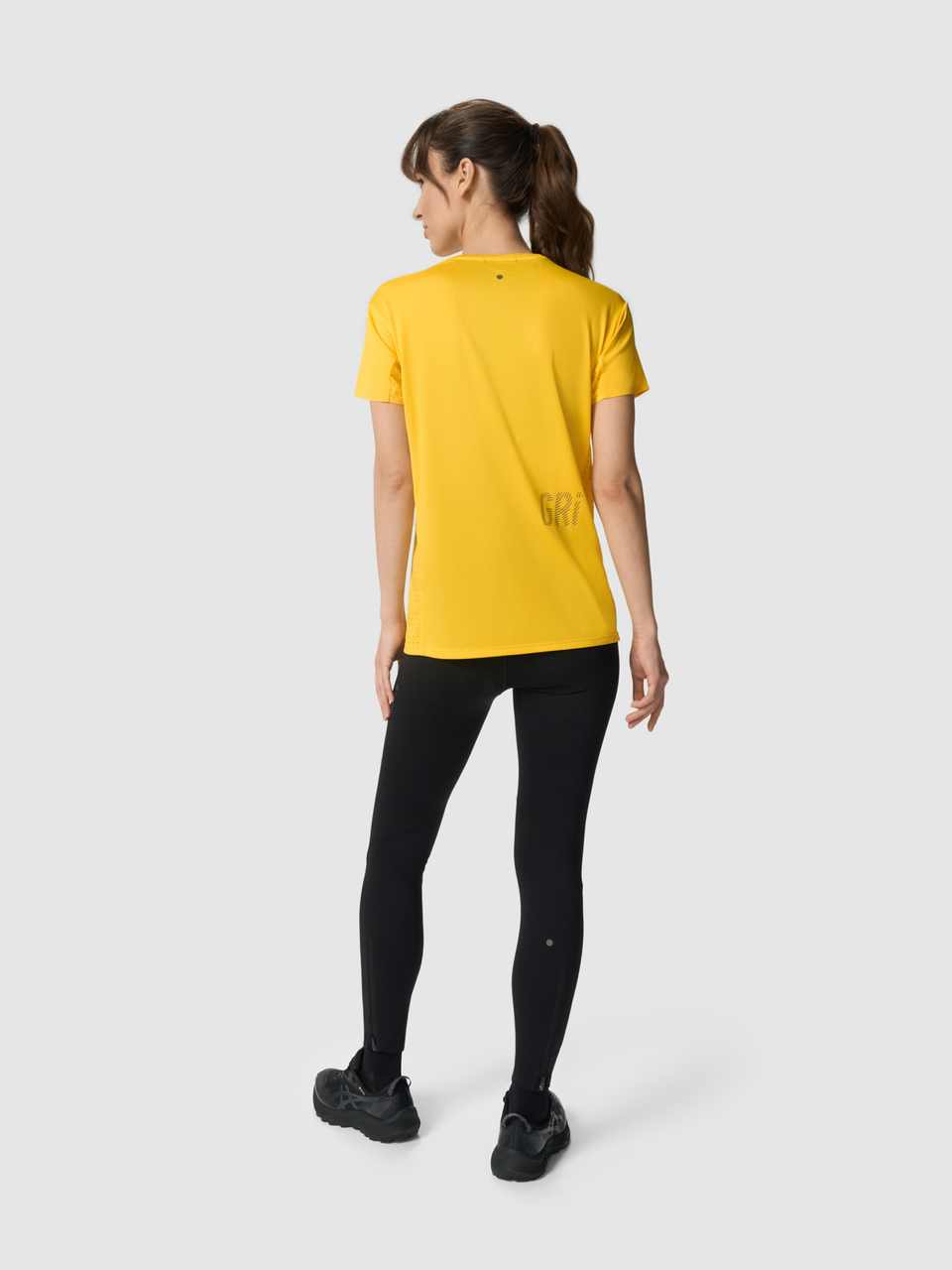 Футболка женская Трейл 3.0 жёлтая