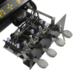 WDK-709738 Автоматический шиномонтажный станок со взрывной накачкой колес, двухскоростной, захват 12"-26"