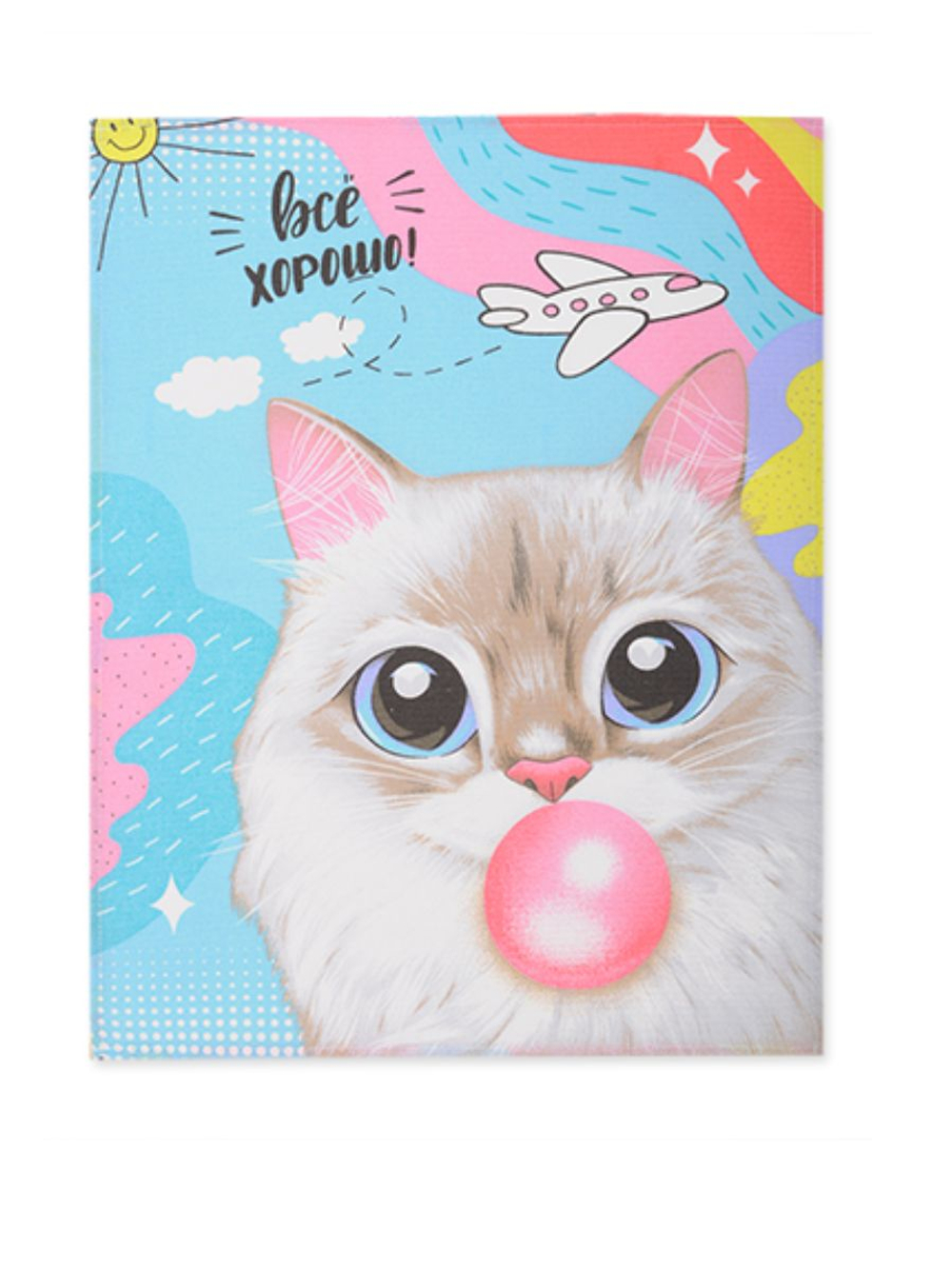 Набор кухонных полотенец, 3 шт , 45х60 см , рогожка