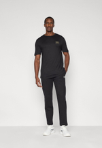 EA7 Emporio Armani TRAIN PREMIUM LABEL - Базовая футболка - Чёрный