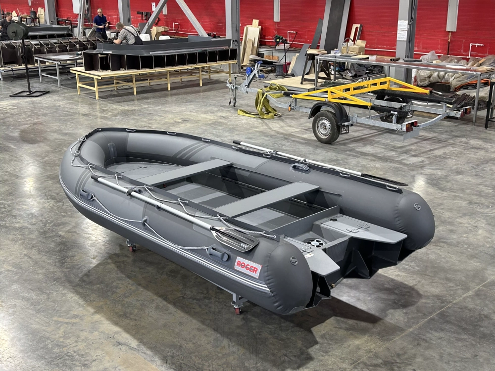 Моторная лодка РИБ Gelium 4300 (низкий борт, ПВХ конус) с доп.опцией