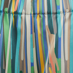 Брюки женские Mollen многоцветные с узором полоски