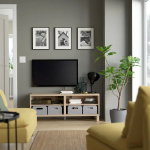 Каркас тумбы под ТВ - IKEA BESTÅ/BESTA/БЕСТА\БЕСТО ИКЕА, 120x40x48 см, коричневый