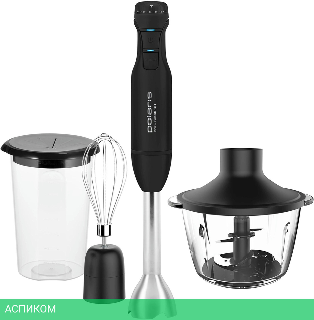 Блендер Polaris PHB 1510GL Silent черный