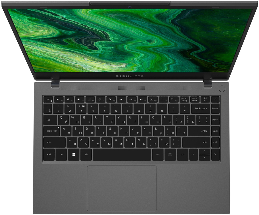 Ноутбук  Digma Pro Fortis M 14.1 ", Ryzen 5, 16 Гб RAM, 512 Гб SSD, Radeon Vega, Серый