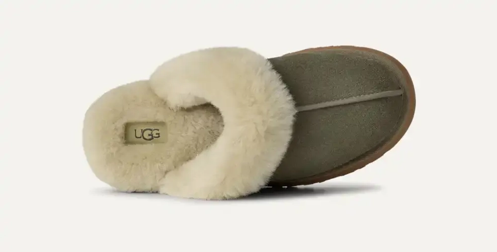UGG Тапочки Zapatillas Disquette, зеленый