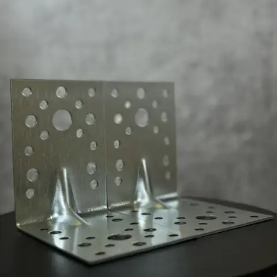 ПЗМ Уголок перфорированный крепежный Усиленный 90 мм x 65 мм 25 шт.