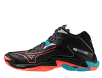 Волейбольные мужские кроссовки Mizuno Wave Lightning Z8 Mid Black Shoes