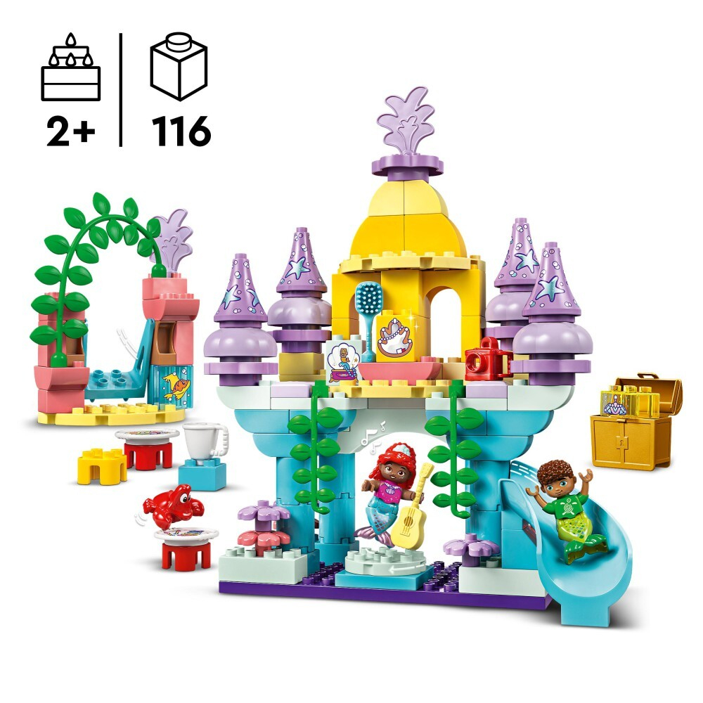 LEGO DUPLO Disney - Волшебный подводный дворец Ариэльки 10435 / артикул   10435  / GTIN 5702017583990