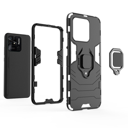 Противоударный чехол с кольцом Panther Case для Xiaomi Redmi 10C