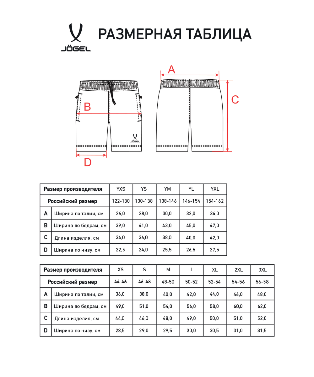 Шорты ESSENTIAL Athlete Shorts, черный