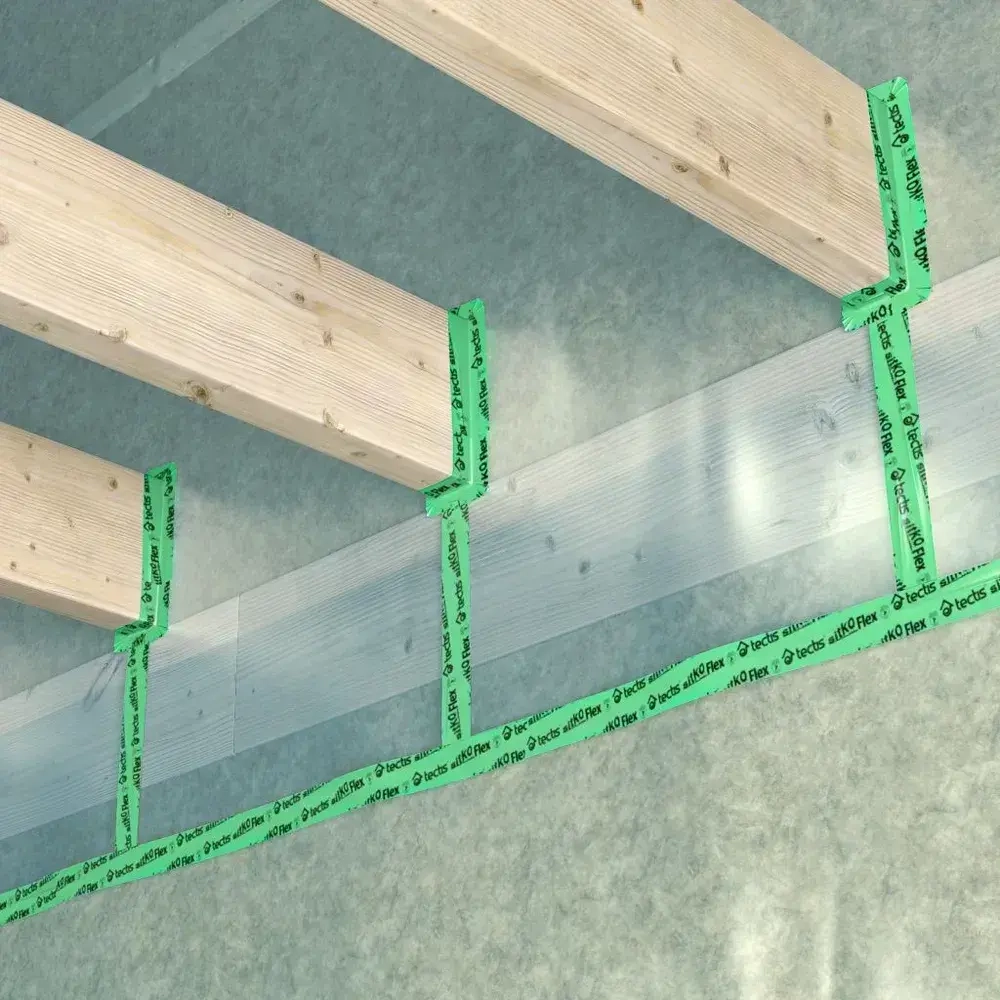 Клейкая армированная лента Tectis Sitko TIF (The Incredible Flex) для мембран и пленок 25метров