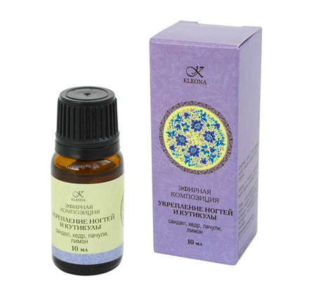 Kleona смесь эфирных масел Укрепление ногтей и кутикул 10 мл