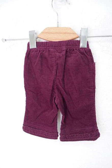 Брюки бордовые красивые на 3 месяца, новые