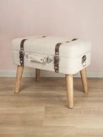 Пуфик для прихожей с ящиком