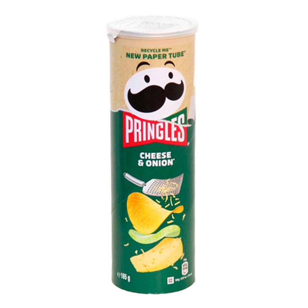 Чипсы Pringles Cheese &amp; Onion 165гр