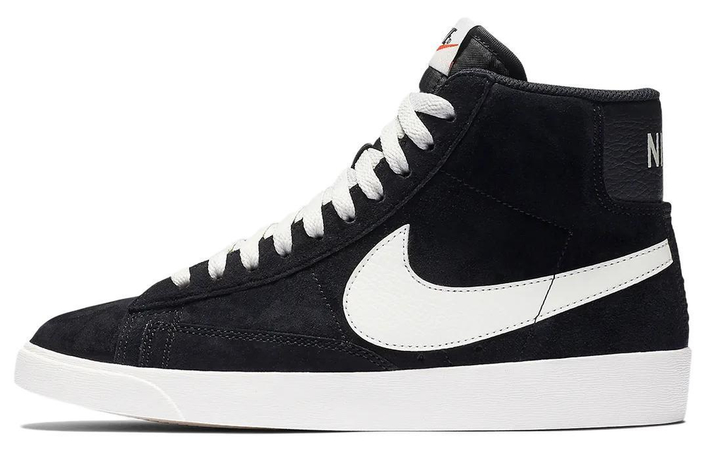 Кроссовки Nike Blazer Black Suede (Женская размерная сетка)
