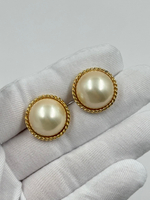 Серьги с «жемчугом»