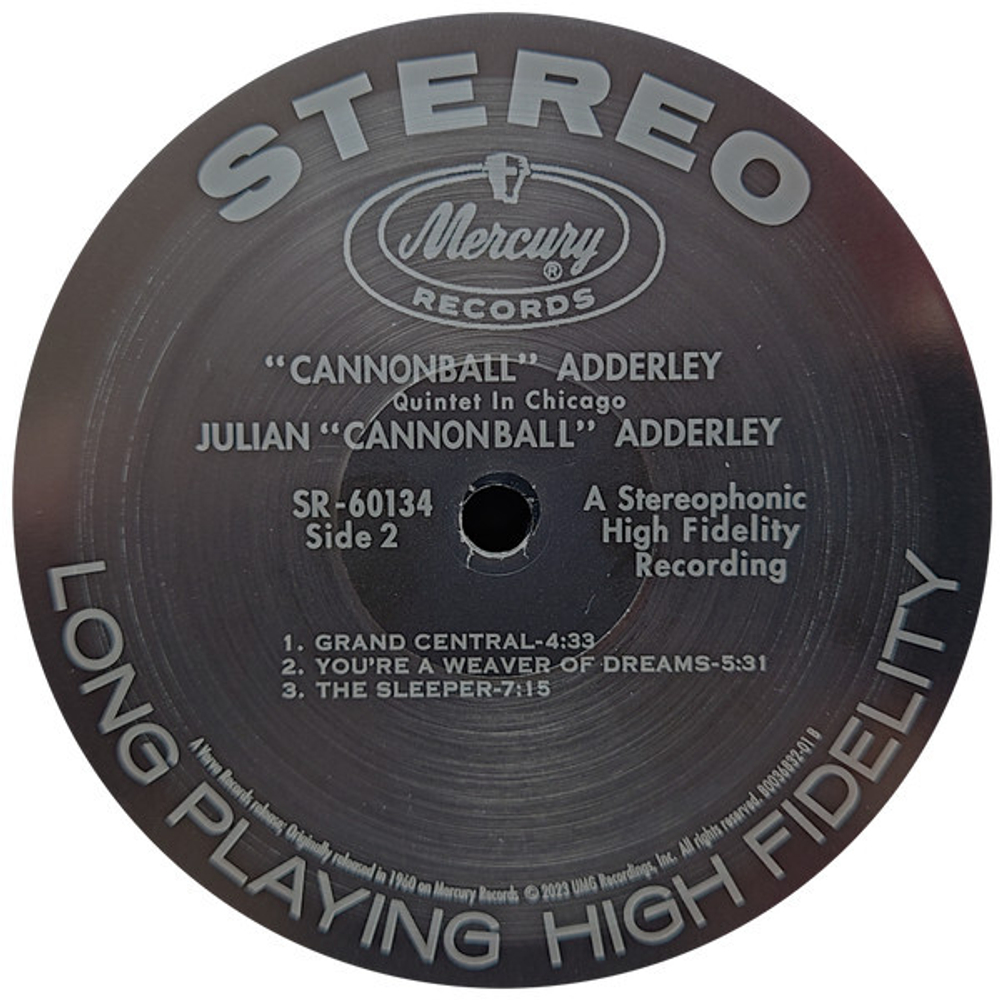Cannonball Adderley Quintet / Cannonball Adderley Quintet in Chicago (LP)