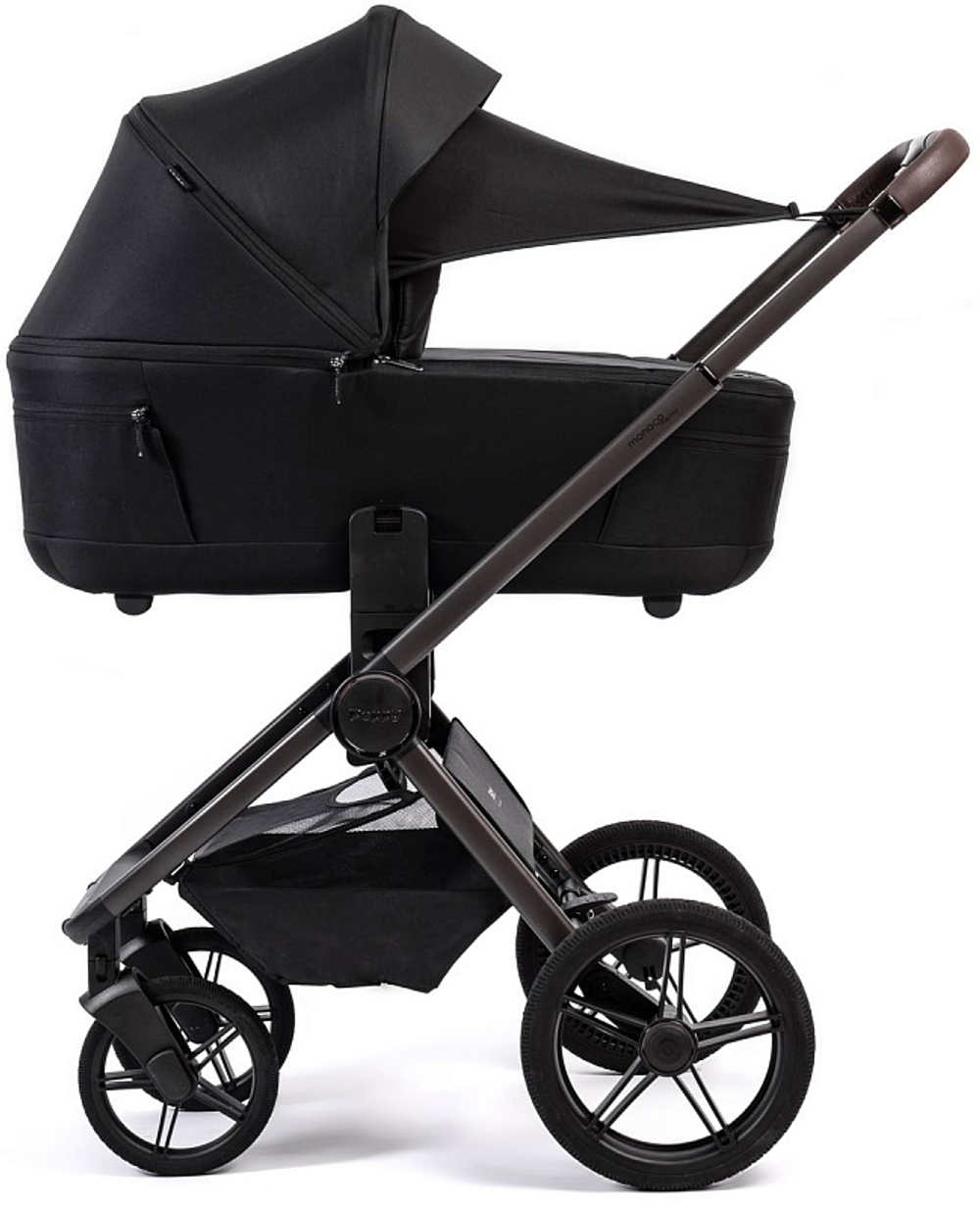 Детская коляска Peppy Monaco Thermo 3 в 1 с автокреслом Verona Black