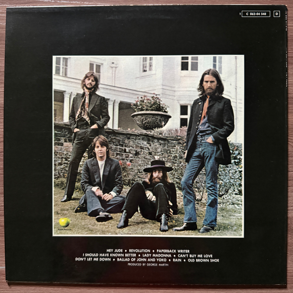 The Beatles ‎– Hey Jude (Германия 1970г.)