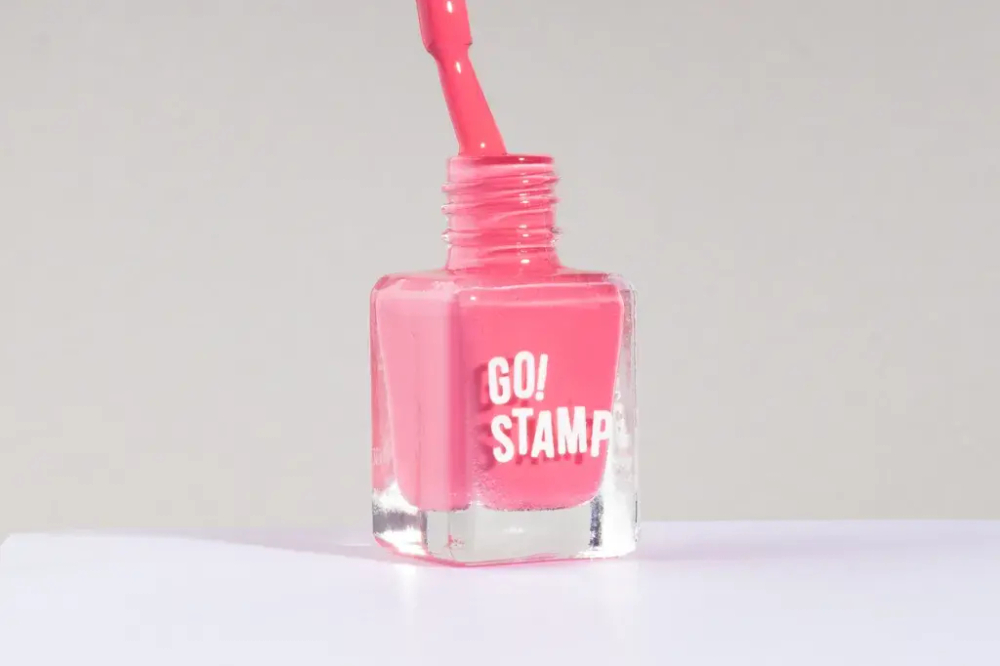 87 Living coral Лак для стемпинга 6 мл, Go Stamp