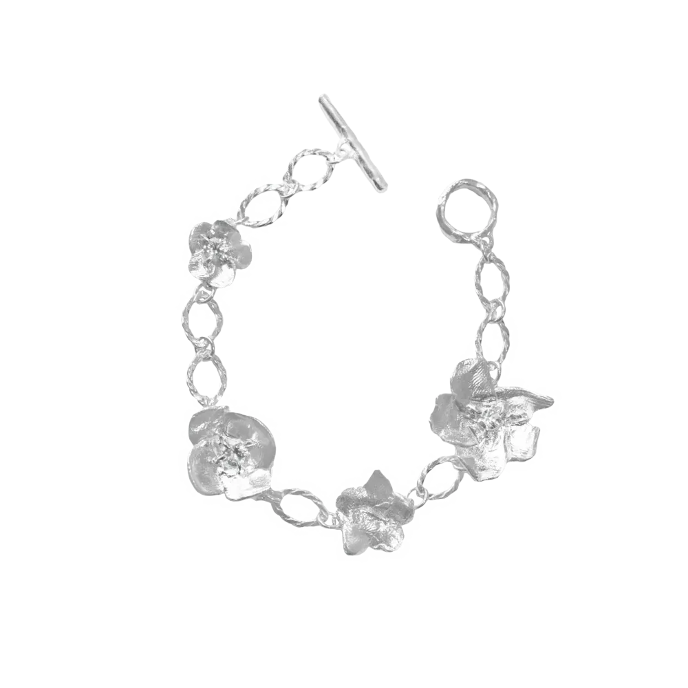 Браслет Flower White