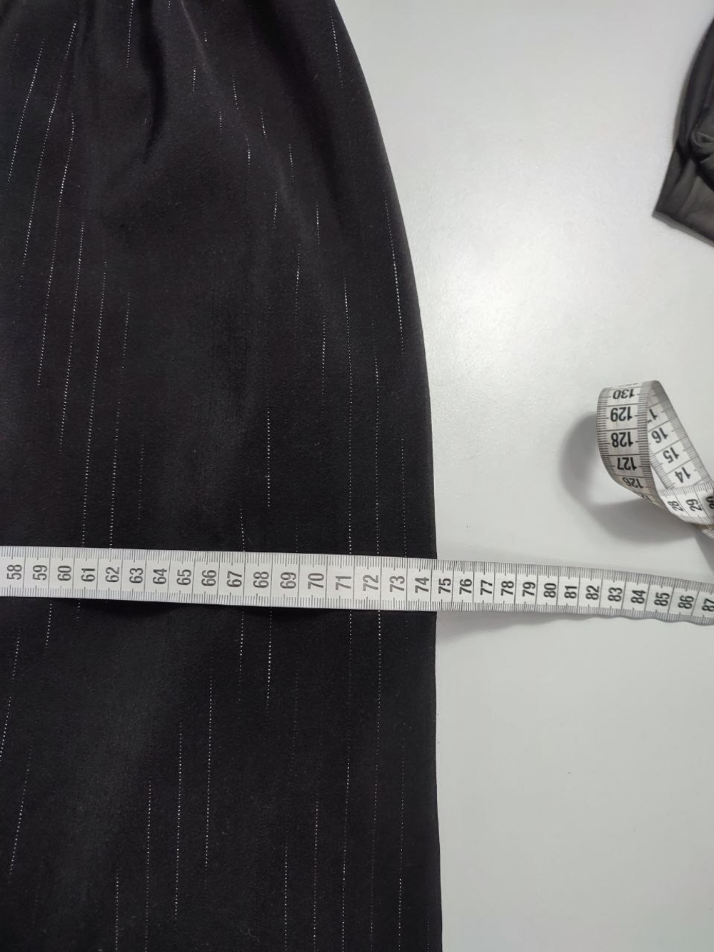 Юбка базовая с люрексом 72 размер