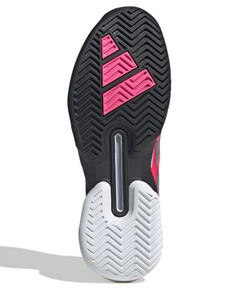 Мужские теннисные кроссовки Adidas Adizero Ubersonic 5 M NM - lucid pink/silver metallic/core black