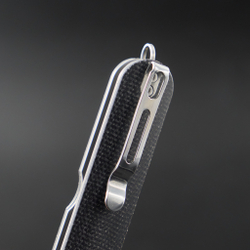Rapax Mimi Black Micarta Satin