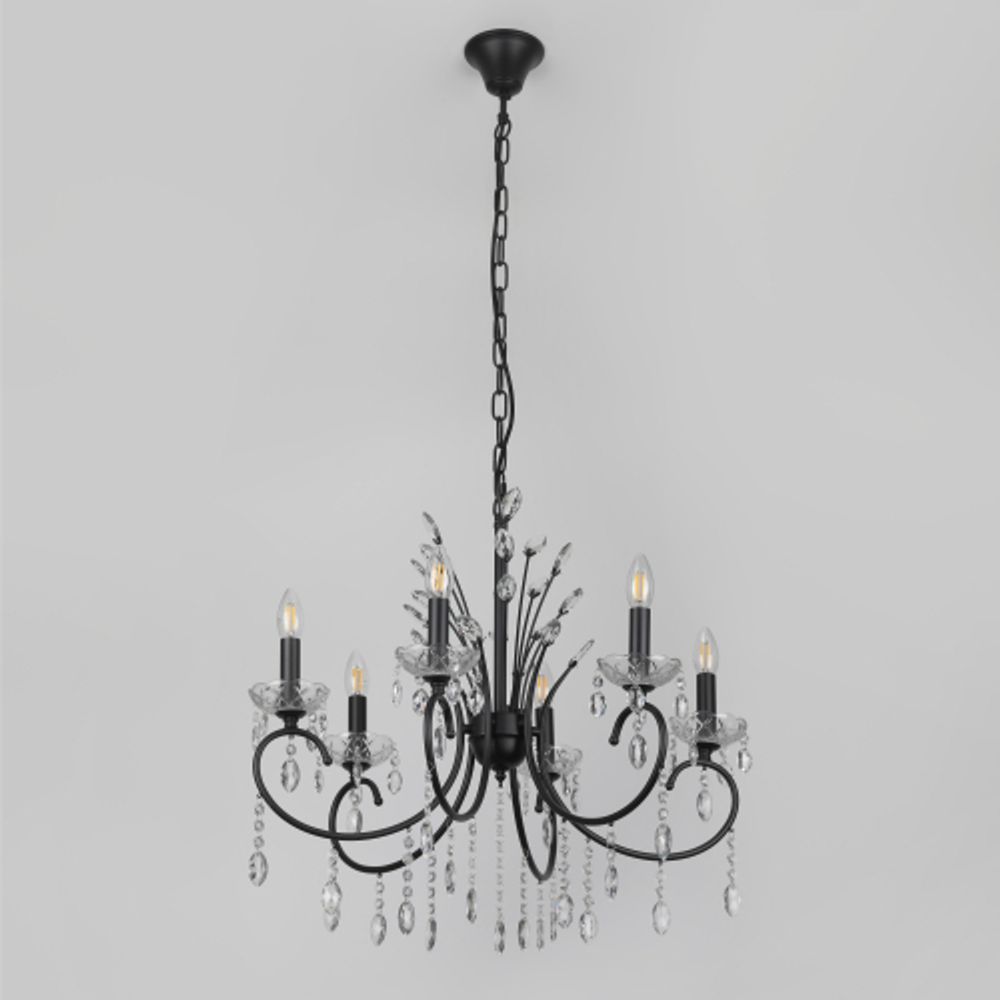 Люстра Rivoli Anamaria 2097-306 6 х Е14 40 Вт классика