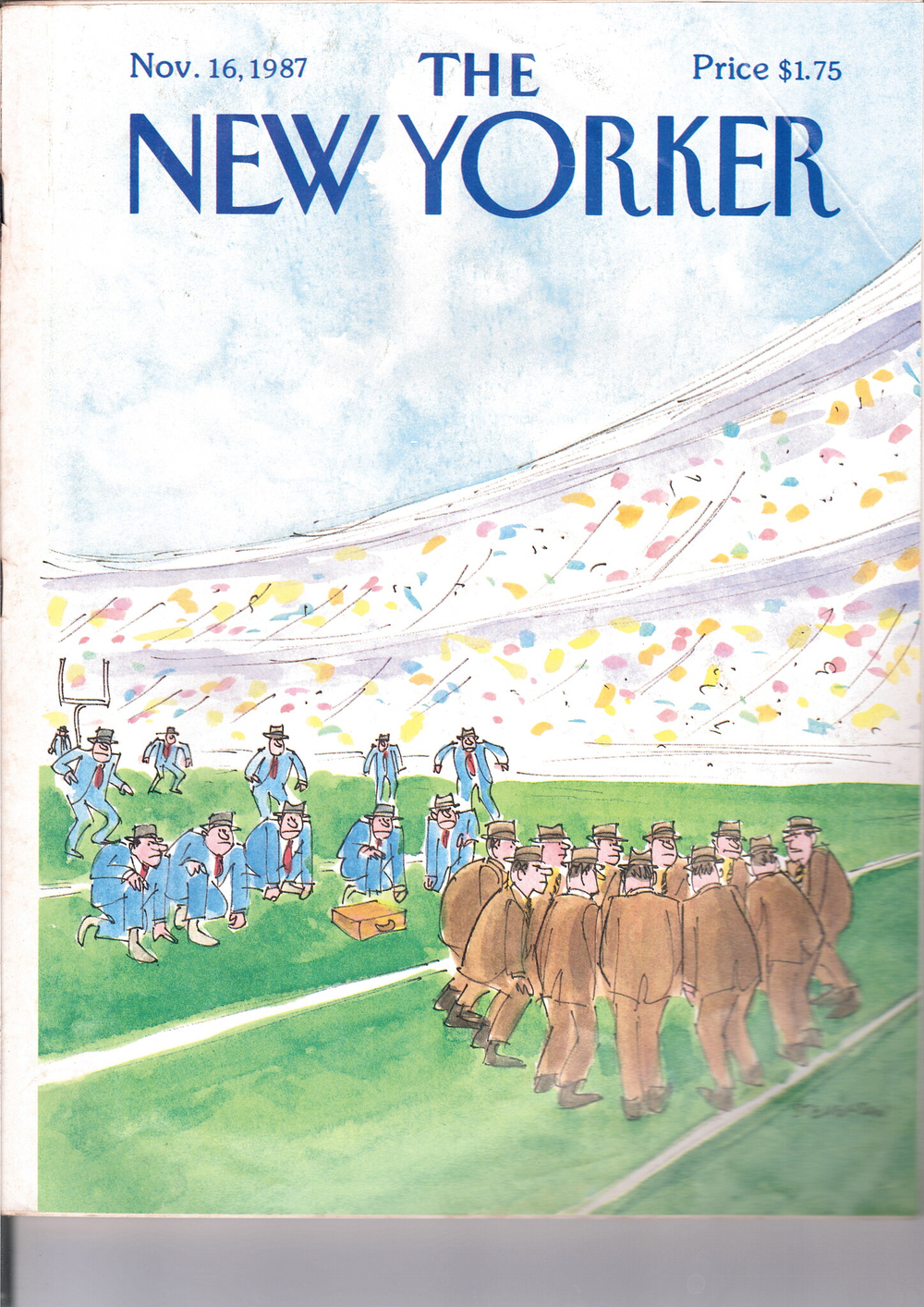 Журнал The New Yorker 16-11-1987