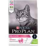 Сухой корм Pro Plan DELICATE DIGESTION для кошек при чувствительном пищеварении с ягненком 3 кг