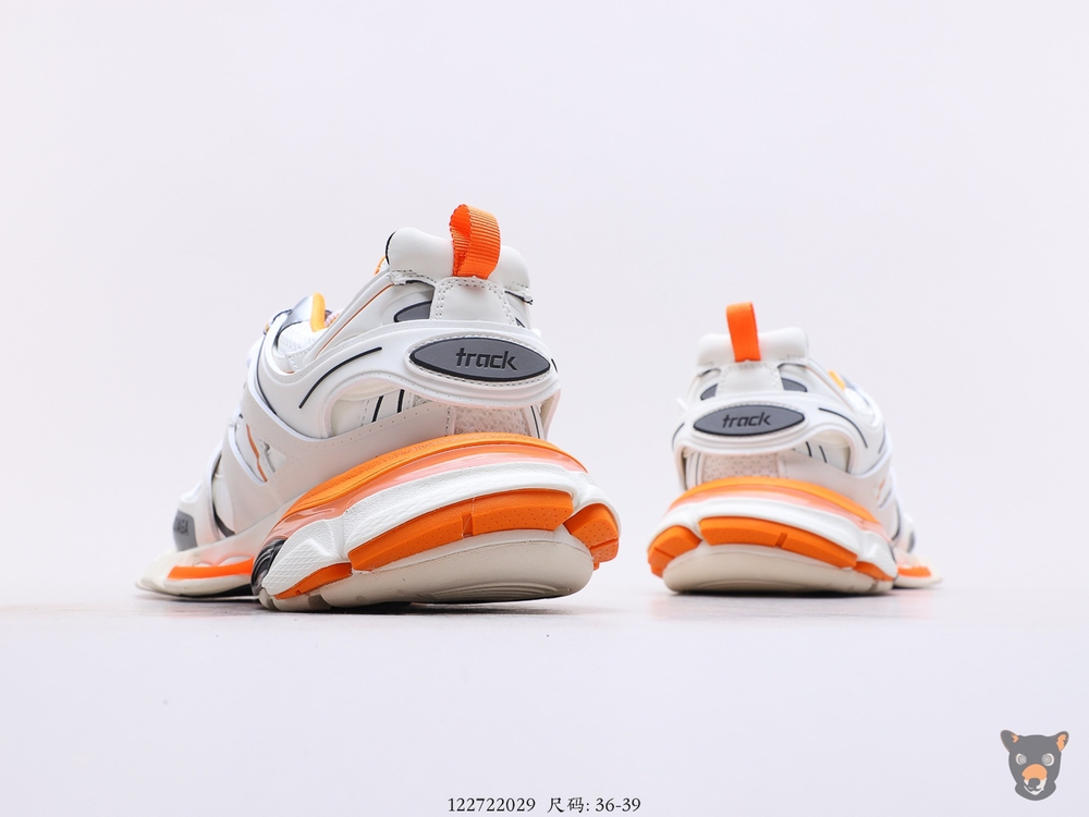 Кроссовки Track Trainers White/Orange