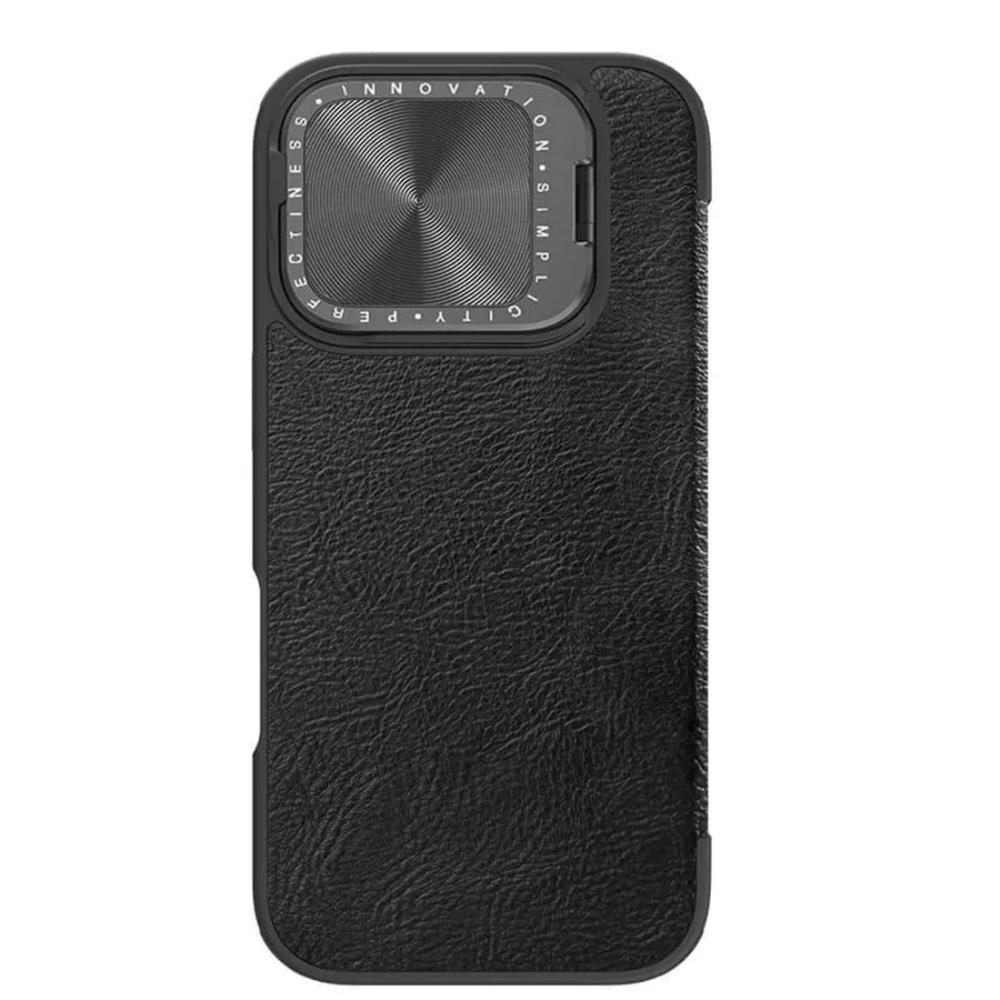 Чехол-книжка Nillkin Leather Qin PROP для iPhone 16 Pro