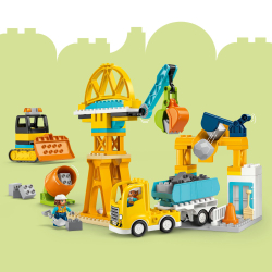 LEGO DUPLO - Строительный участок с транспортными средствами 3 в 1 10476