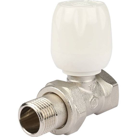 Вентиль регулирующий STOUT ВР-НР 1/2&quot; прямой с неподъемным шпинделем 32840