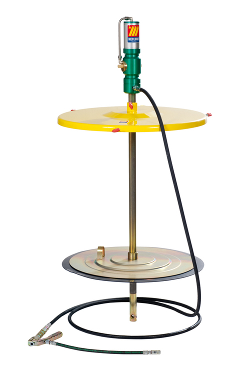 Комплект с пневмонасосом 60:1 для смазки, для бочек 180-200 кг, 1600 г/мин