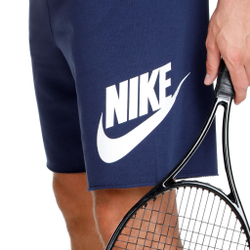 Мужские теннисные шорты Nike Sportswear Club French Terry Alumni Shorts Men - Dark Blue, White